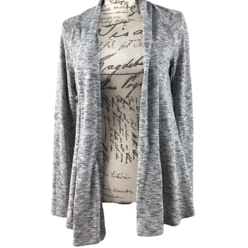 SALE Woman's Loft Outlet Gray Open Front Cardigan